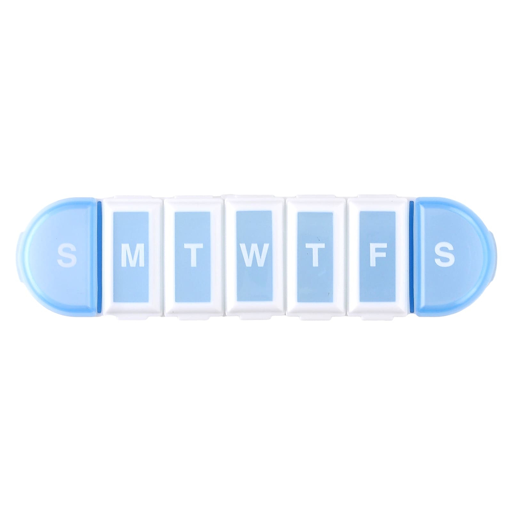 Ezy Dose, планнер для таблеток, на неделю, с округлой формы, 1 шт.