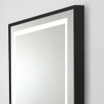 Зеркало BelBagno Kraft SPC-KRAFT-1200-800-LED-TCH-WARM-NERO черный