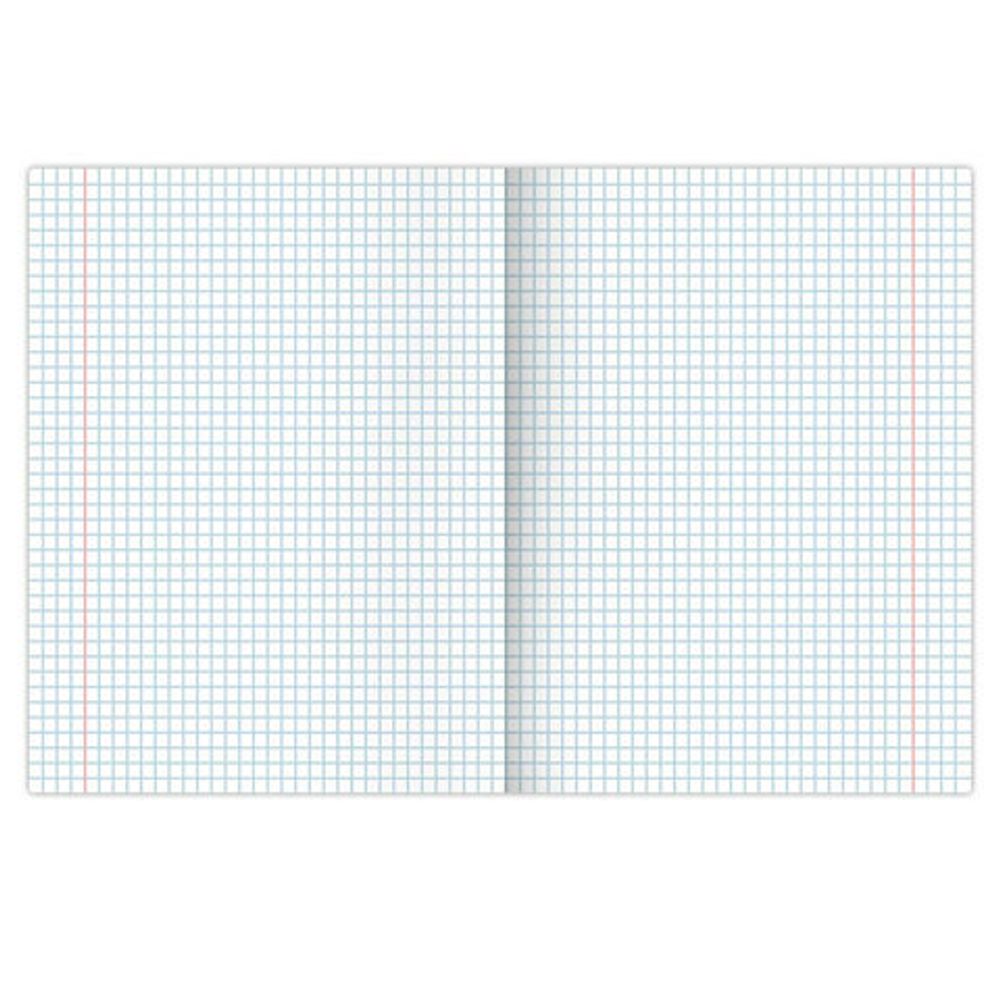 Тетрадь А4, 80 л., BRAUBERG, скоба, клетка, глянцевый лак, "SMART", 404048, 3шт