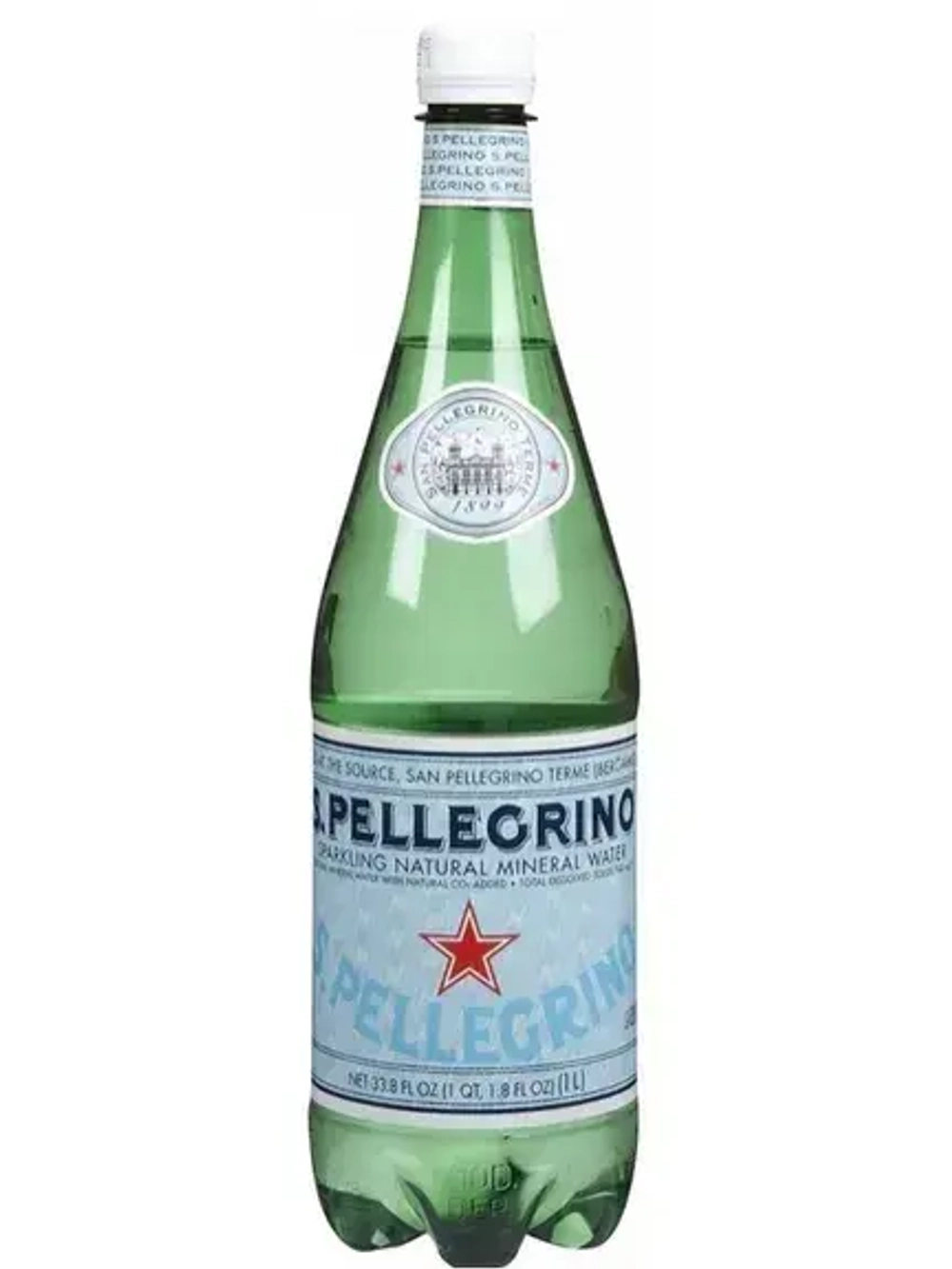 Вода газированная S.Pellegrino минеральная, 1 л