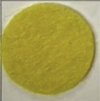 Фетр средней жесткости 2 мм, ш. 1 м, 215,4 гр/м2, лимонный