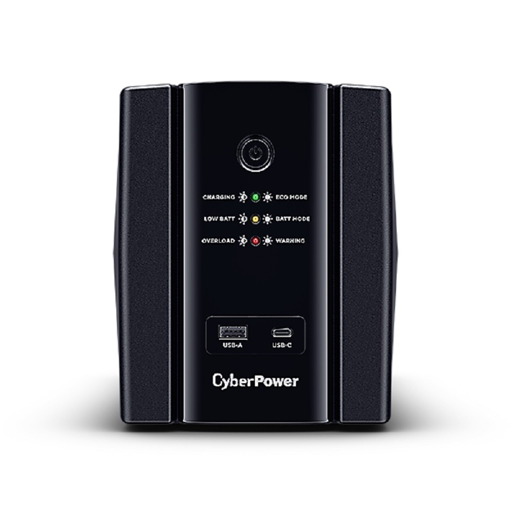 CyberPower UT2200EG ИБП {Line-Interactive, Tower, 2200VA/1320W USB/RJ11/45/USB charger A/C (4 EURO) NEW, 12В/9 Ач х 2}