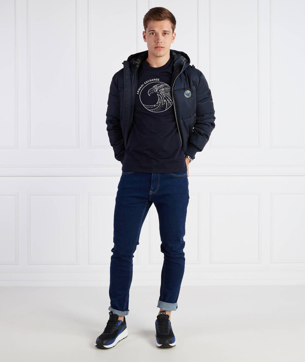 Футболка Armani Exchange - темно-синий(3RZTRD ZJ9AZ)