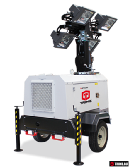 Осветительная мачта TRIME X-START 4X1000W MH дизельная - [8.5 м / Kubota]