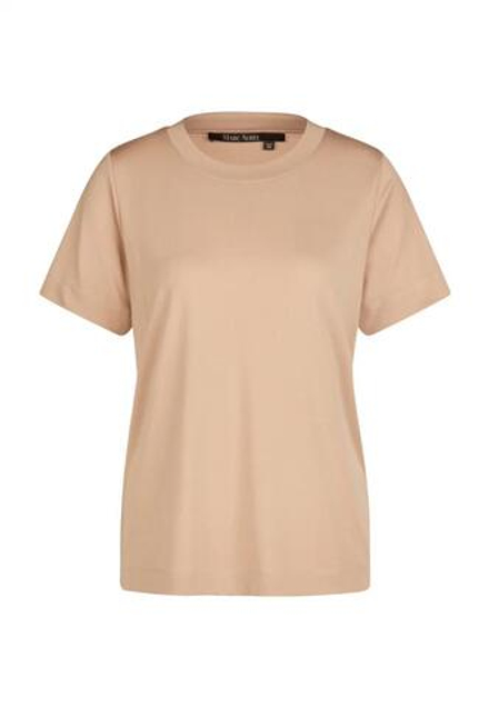 Футболка MARC AUREL 7509 бежевый лого стразы