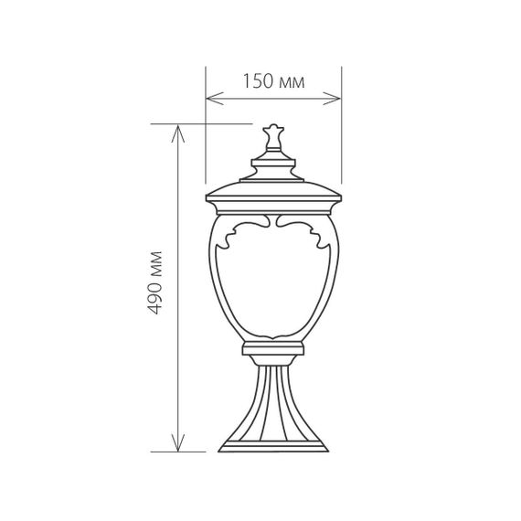 Уличный светильник Elektrostandard Andromeda a027999
