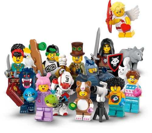 Конструктор LEGO Minifigures 66495 6 случайных мини-фигурок Серии 27