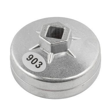 Съемник масляного фильтра ''крышка''74мм х 14гр RockForce##Rock FORCE RF-10687414