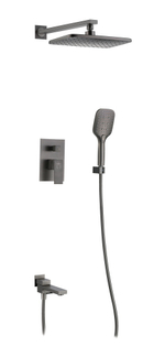 393563-G Встроенный смес для душа с 3-функ. (ГРАФИТ) ViEiR  (6/1шт)