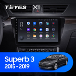 Teyes X1 10.2" для Skoda Superb 2015-2019