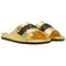 Moschino Leather Slide 'Gold'