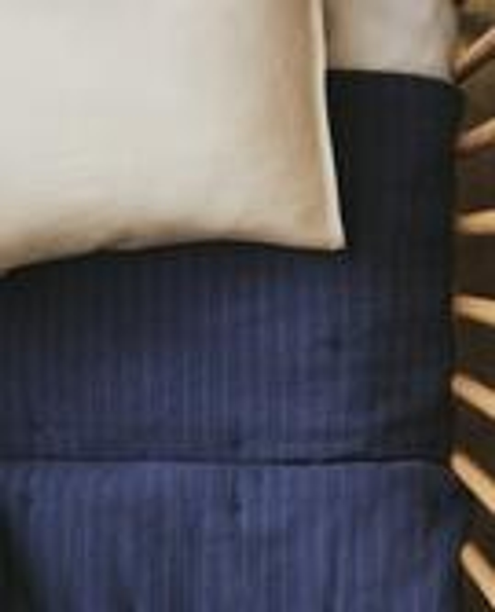 ZARA HOME ДЕТСКОЕ ОДЕЯЛО В ПОЛОСКУ, СИНИЙ