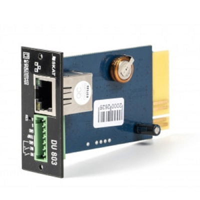 БАСТИОН SNMP-модуль DU 803 SKAT UPS-1000-10000 RACK Мониторинг и упр-е по Ethernet (2169)