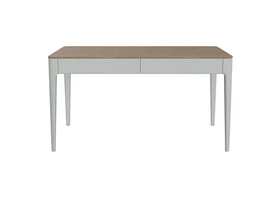 Стол письменный Type oak 140*70 см (натуральный дуб, белый)
