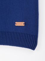 Жилет вязаный "Синий" 7+