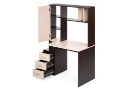 Компьютерный стол КСТ-16 120х60х160 левый венге / беленый дуб