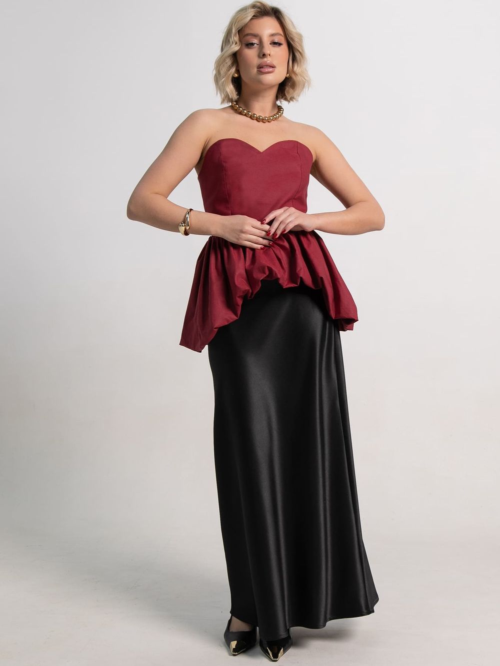 Корсет Эпатаж (вишневый) Б15216-53М LT Collection