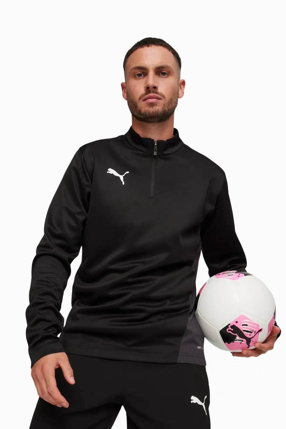 Кофта Puma teamGOAL Training 1/4 Zip Top - черный