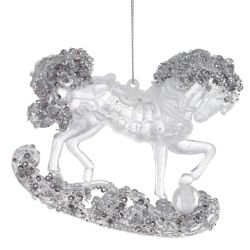 GAEM Украшение новогоднее "Лошадка", L11 W2 H10 см