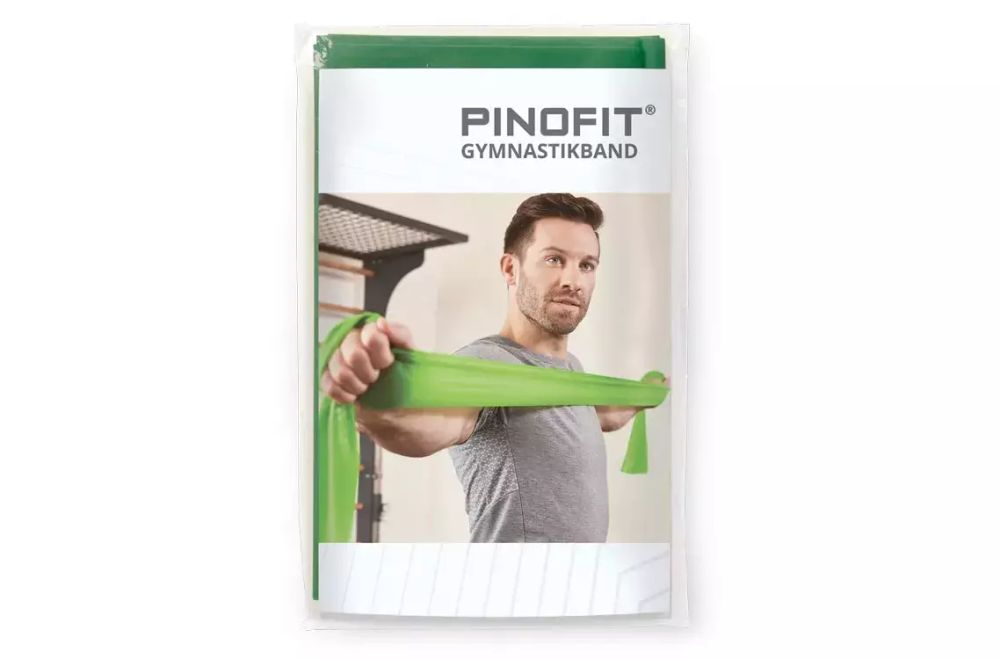 PINOFIT® Лента-эспандер, Лента-эспандер зеленая плотная, 2,0 м