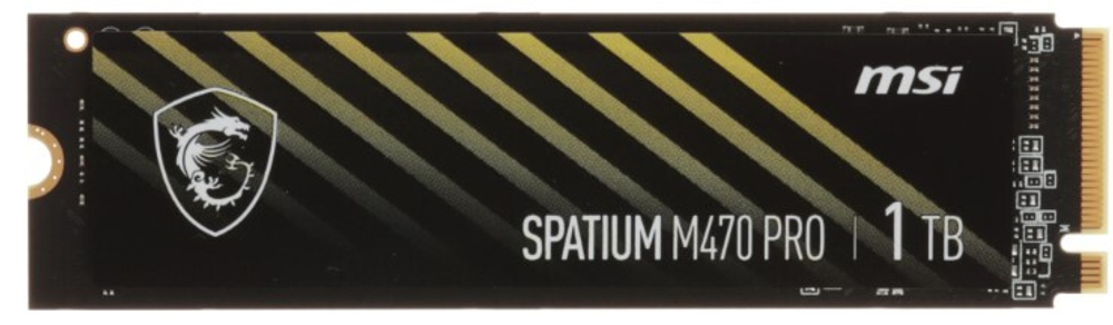 Накопитель SSD M.2 2280 MSI SPATIUM M470 PRO 1000 ГБ