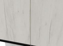 Кухонный гарнитур Амели мини 1000 мм, каркас ЛДСП, фасад ЛДСП, Белый/Дуб грей