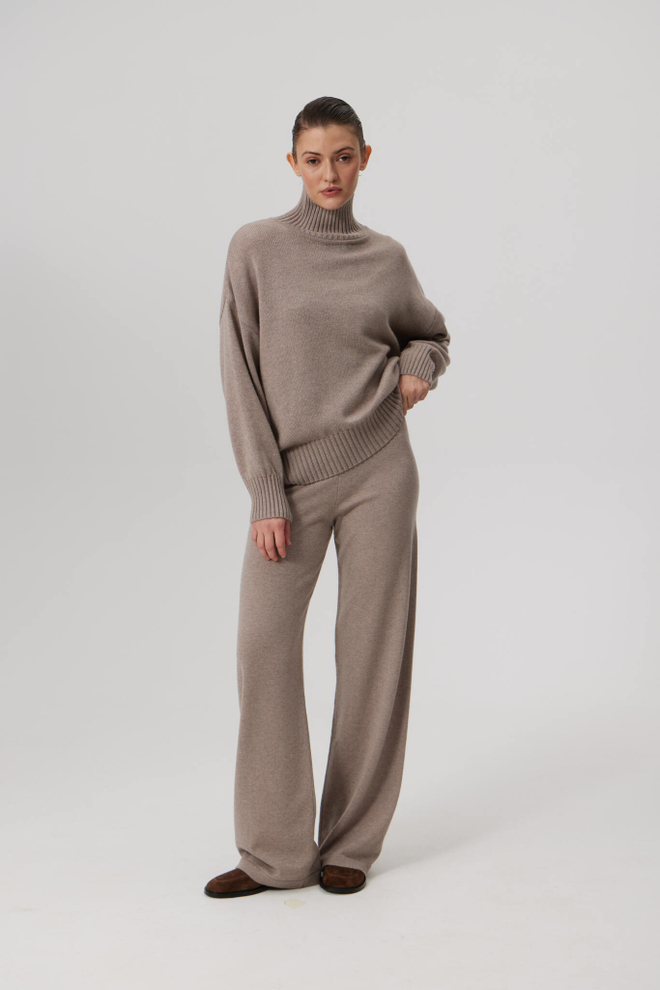 Брюки с кашемиром