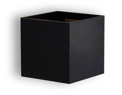 Настенный светодиодный светильник FW138 BK/S черный/песок LED 3000K 10W 100*100*100