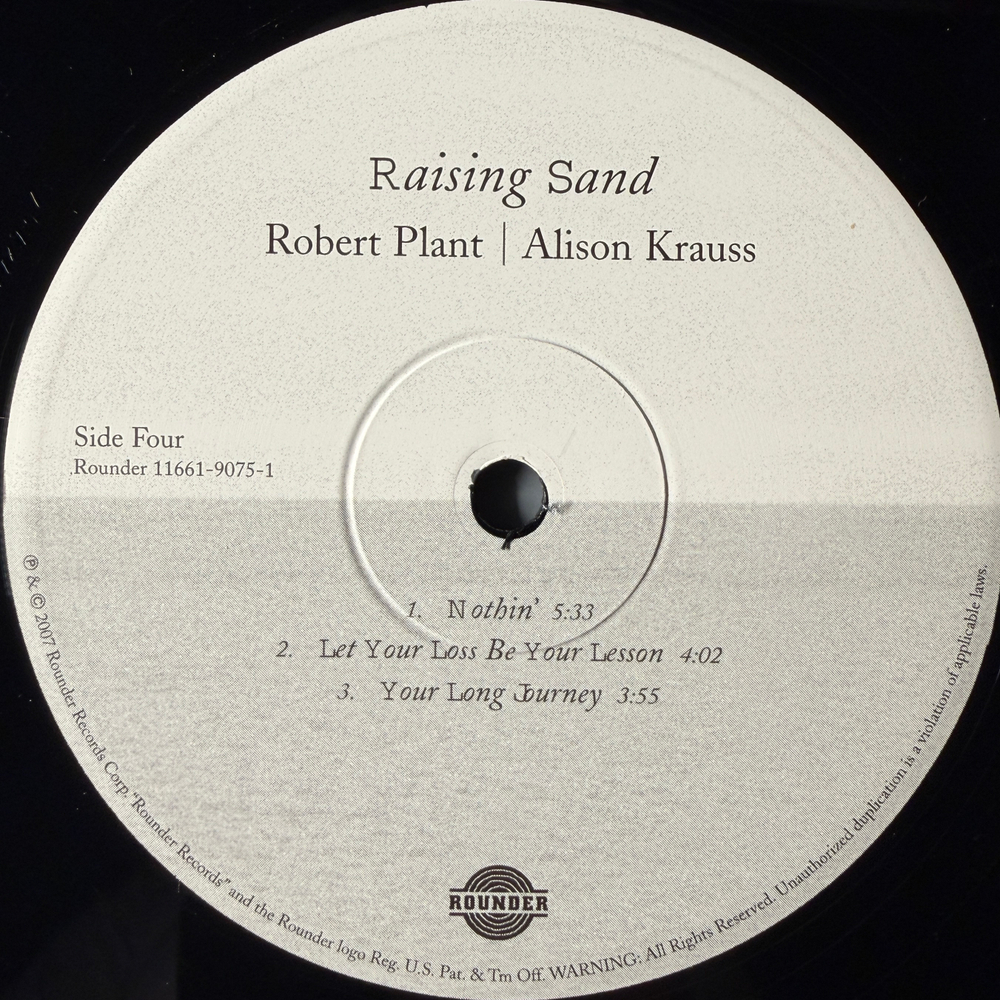 Robert Plant | Alison Krauss - Raising Sand 2LP (США 2007г.)