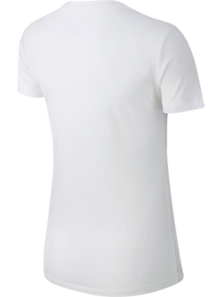 Женская теннисная футболка Nike Sportswear Essential W - white/black
