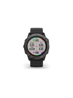 Garmin Fenix 6X Sapphire серый DLC с силиконовым ремешком (010-02157-11)
