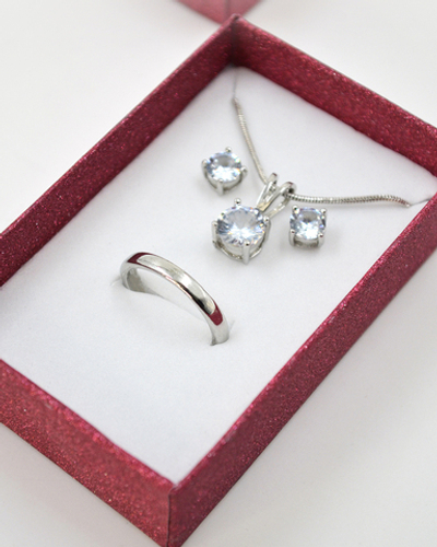 Футляр картонный прямоугольный, ассорти (6х4шт), серия "Подарочная" (№11)