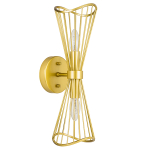 728623 Бра ZETA 2х40W E14 ЗОЛОТО