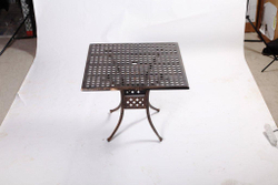 Стол из литого алюминия ЛИОН «LION» 90х90