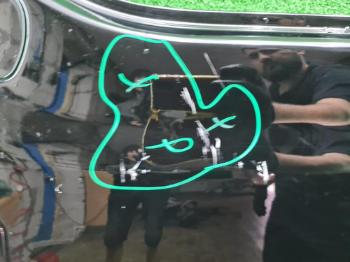 Дверь передняя левая Jeep Wrangler 4 JL (2017-н.в.