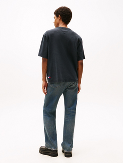 Футболка Tommy Jeans Garment-Dyed Black