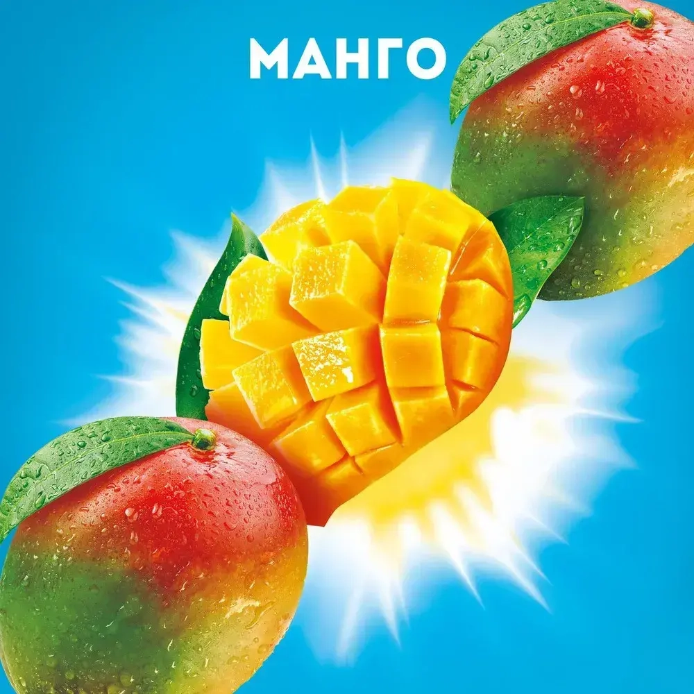 Нектар охлажденный J7 Fresh Taste Манго с мякотью, 0,85 л