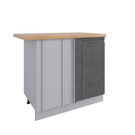 Кухня Модуль СУ 1000 Скала Бетон темный (правый)