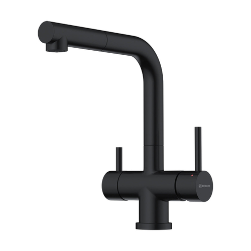 смеситель для кухни Omoikiri Takamatsu-S-GB латунь/графит