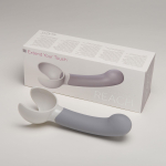 Серая насадка Reach для вибромассажёра Revel Body - 14 см. (Цвет: серый)