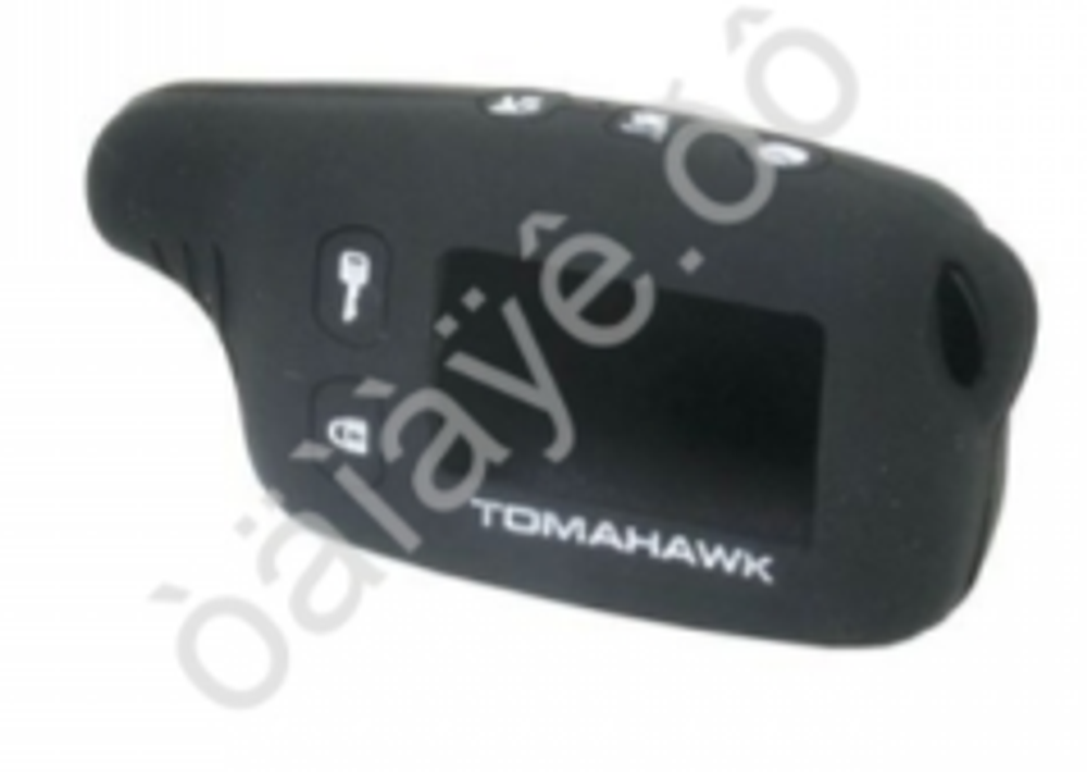 Чехол для брелка TOMAHAWK 9010 NEW силиконовый черный 27739ч