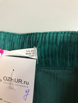 Юбка Marks&Spencer вельветовая, на 7/8 лет, новая