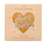 Хайлайтер Makeup REVOLUTION I Heart Makeup/Хайлайтер/Heart Breakers/Matte/Golden