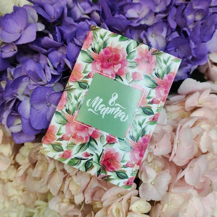 Открытка А8 8 марта