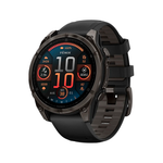 Умные часы Garmin Fenix 8 Pro, 47mm, Amoled Sapphire Titanium Carbon Gray (010-03198-01)