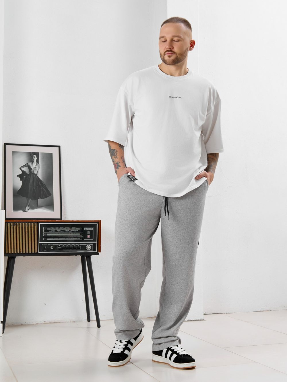 Брюки мужские Акс Виотекс СВЕТЛО-СЕРЫЙ