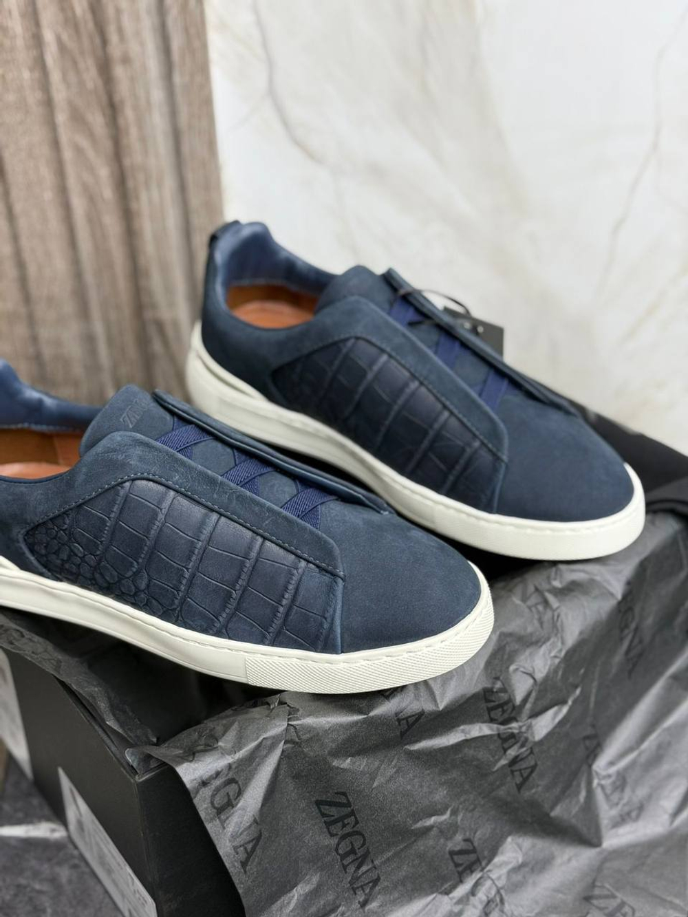 Кеды Zegna