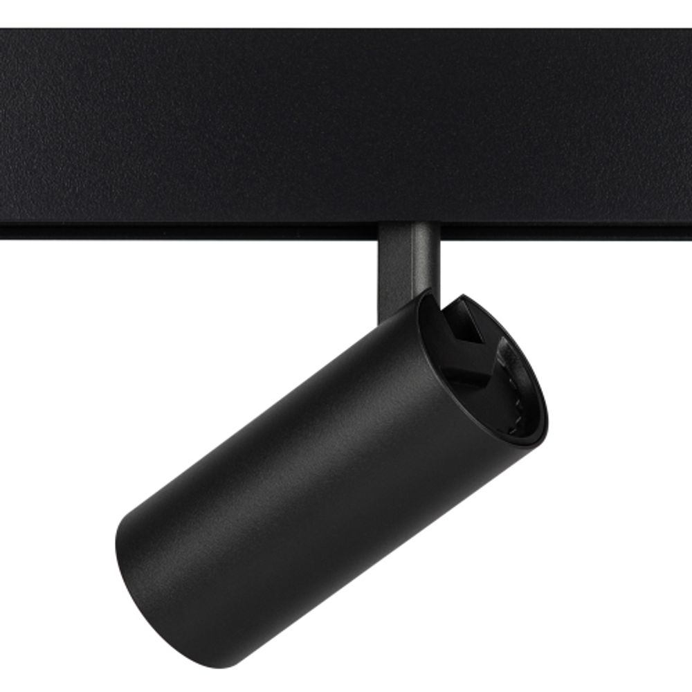 Магнитный трековый светильник ЭРА TRM20-6-10W4K BK светодиодный 10Вт 4000К черный для системы NOVA | Магнитные трековые светильники