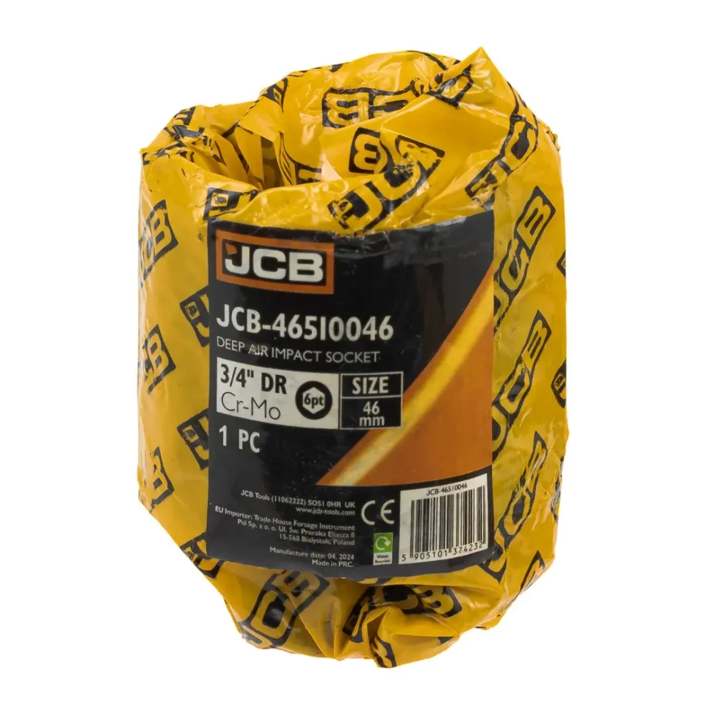 Головка ударная глубокая 46мм (6гр.), 3/4'' JCB JCB-46510046