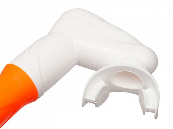 Трубка Sargan Агидель Сухая 2 Клапана оранжевая/белая